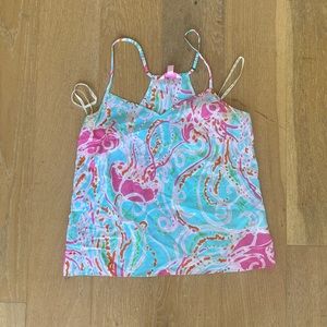 Lilly Pulitzer Silk Tank Top